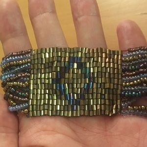 ⚜️3 for $10!-Gold and Purple beaded bracelet